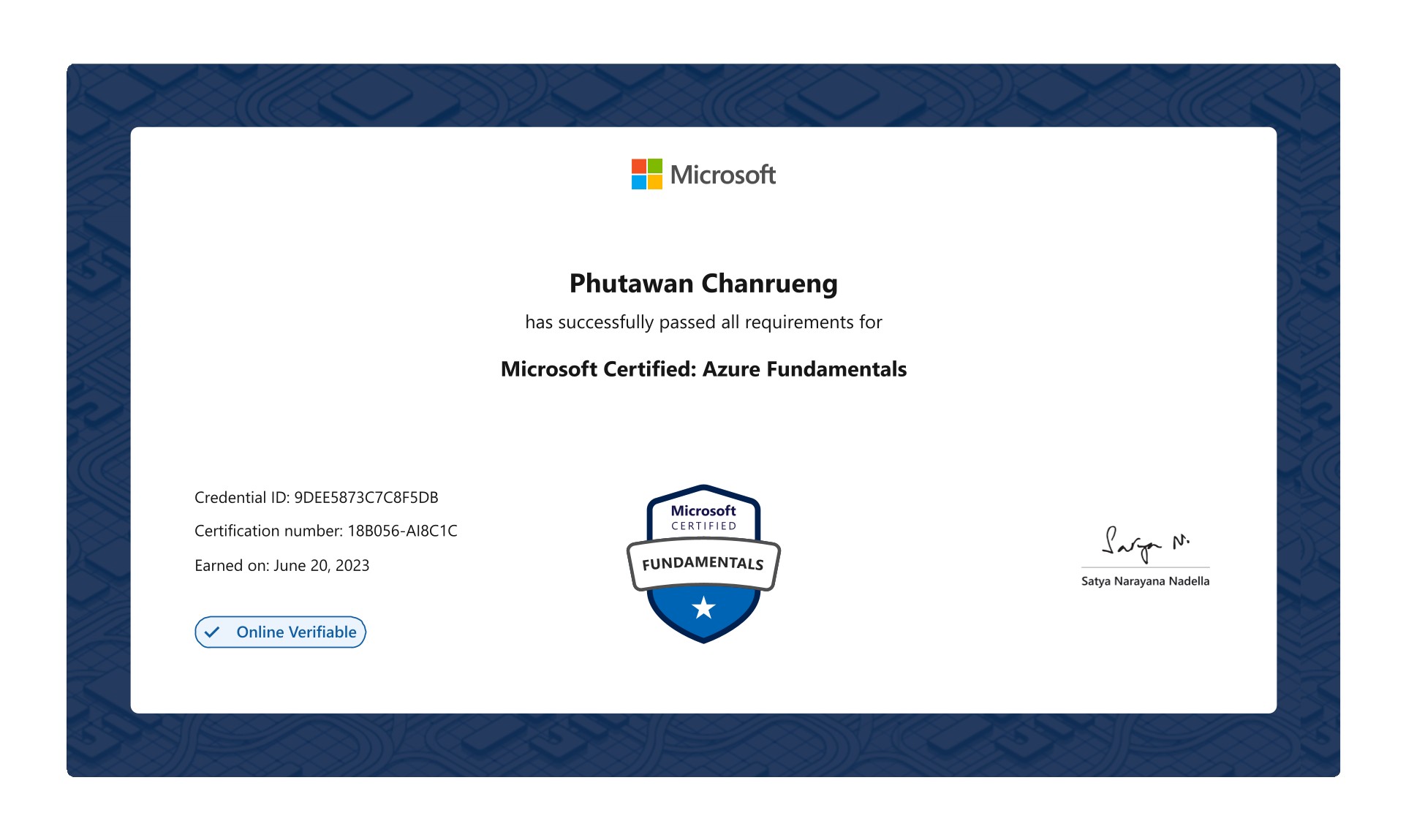 Microsoft Certified: Azure Fundamentals (AZ-900)