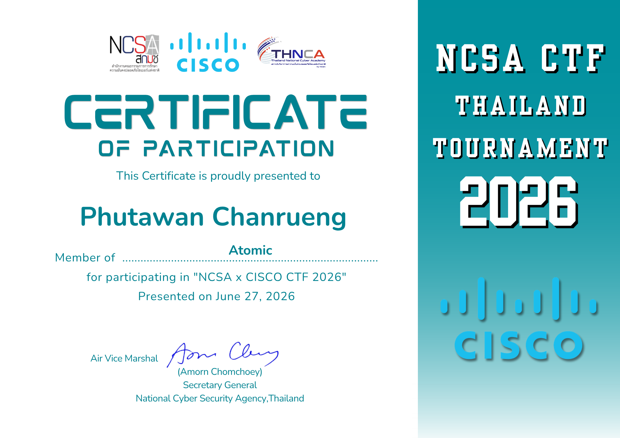 NCSA x CISCO AI CTF 2026